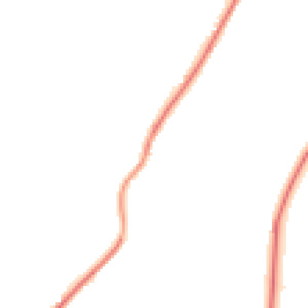 Night-time road noise heatmap for OL3 5ST