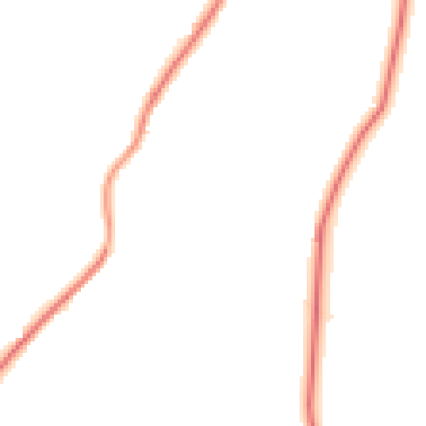 Night-time road noise heatmap for OL3 5SU