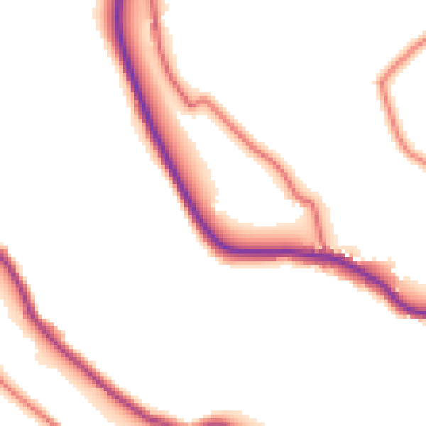 Daytime road noise heatmap for OL3 5TL