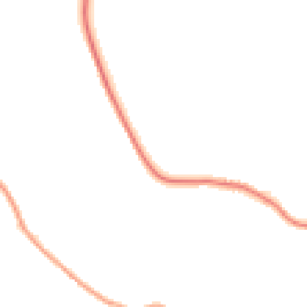 Night-time road noise heatmap for OL3 5TL