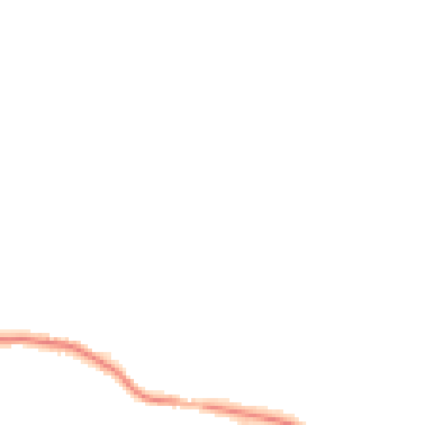 Night-time road noise heatmap for OL3 5TY