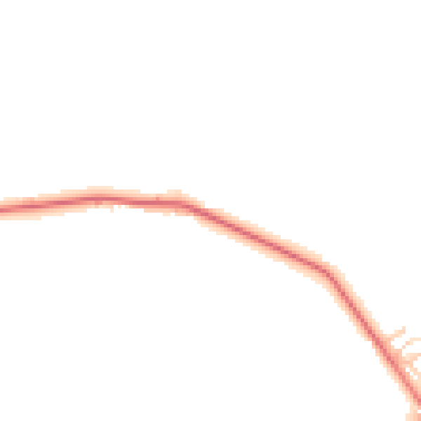 Daytime road noise heatmap for OL3 5UD