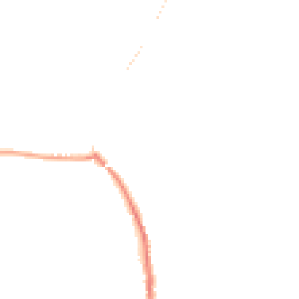 Night-time road noise heatmap for OL3 6BZ