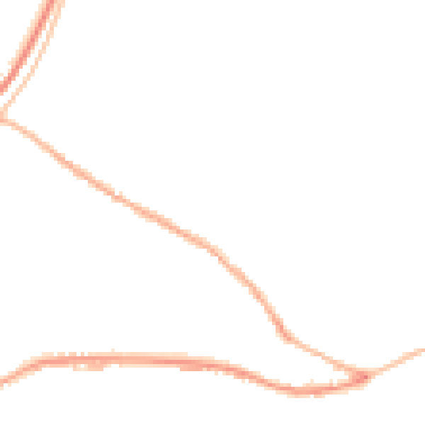 Night-time road noise heatmap for OL3 7BN