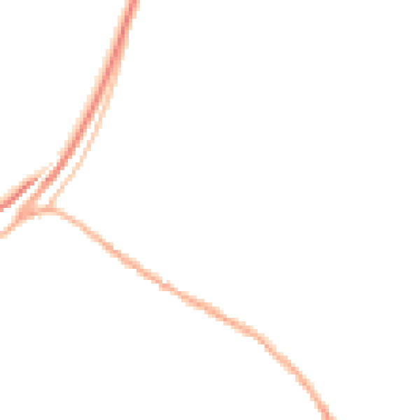 Night-time road noise heatmap for OL3 7BU