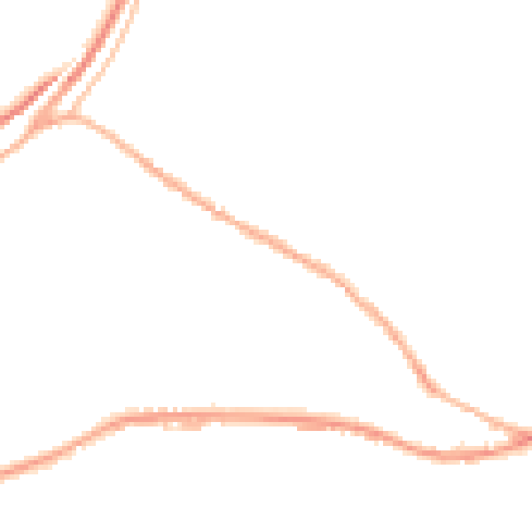 Night-time road noise heatmap for OL3 7EQ