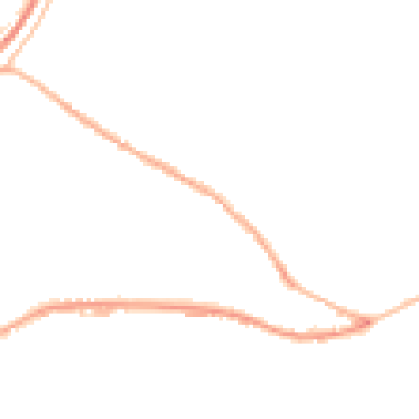 Night-time road noise heatmap for OL3 7GB