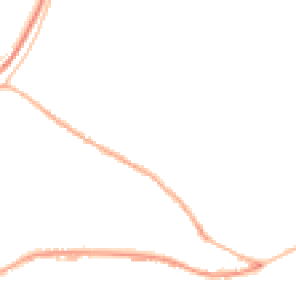 Night-time road noise heatmap for OL3 7JE