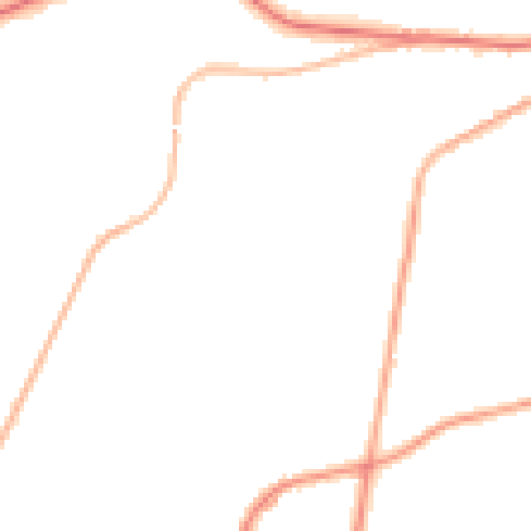 Night-time road noise heatmap for OL3 7LN