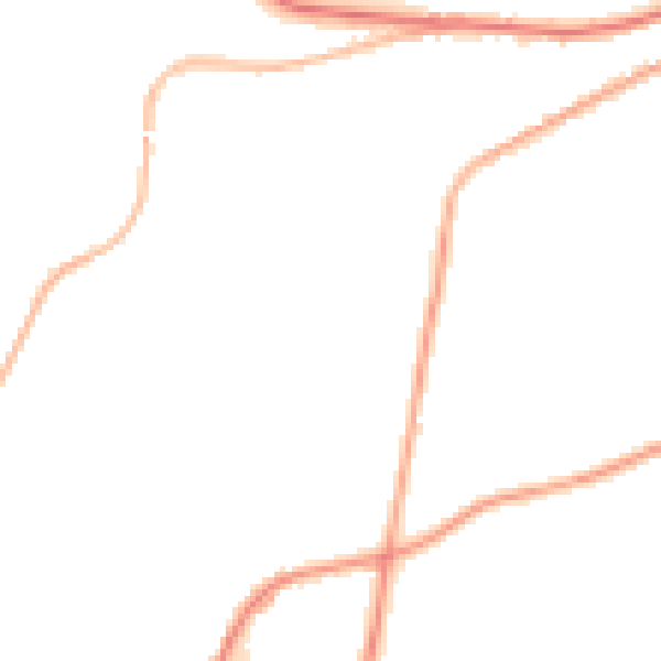 Night-time road noise heatmap for OL3 7PN