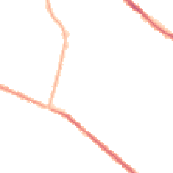 Night-time road noise heatmap for OL4 1AQ