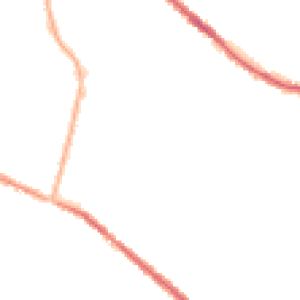 Night-time road noise heatmap for OL4 1QW