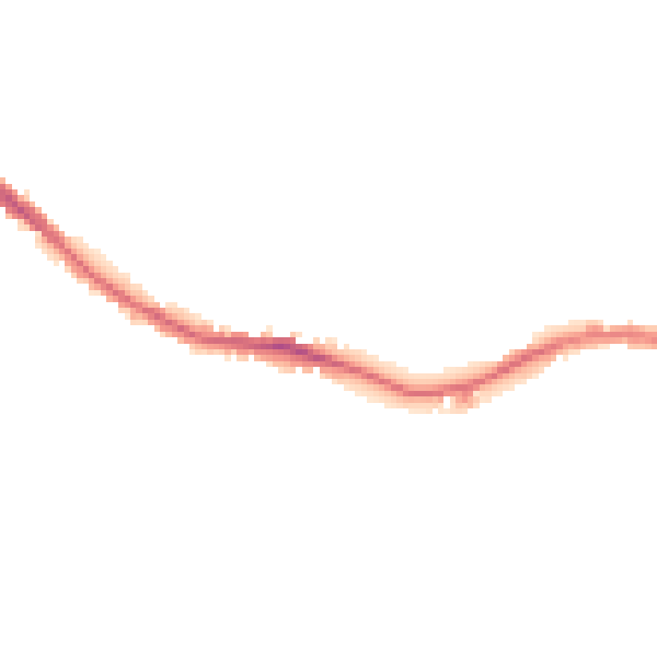 Night-time road noise heatmap for OL4 3AY