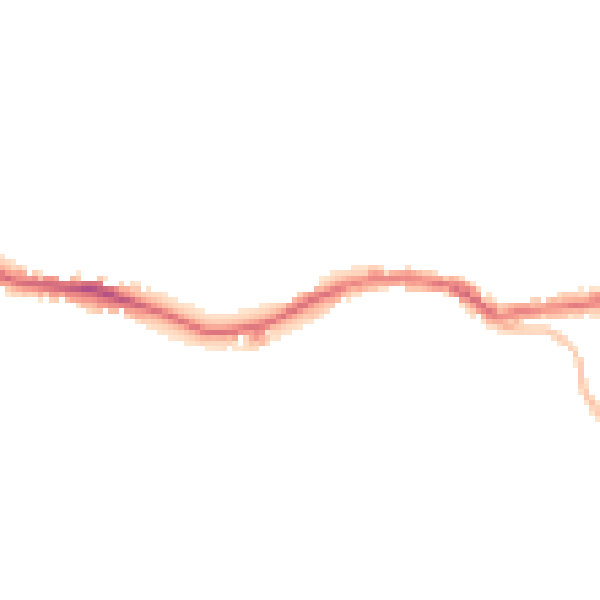 Night-time road noise heatmap for OL4 3BH