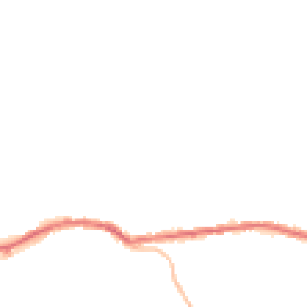Night-time road noise heatmap for OL4 3DL