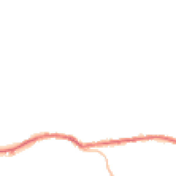 Night-time road noise heatmap for OL4 3FN