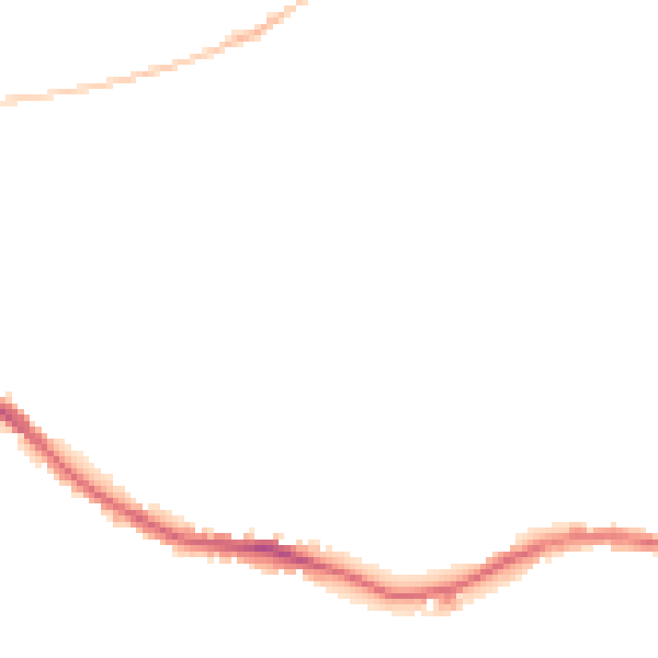 Night-time road noise heatmap for OL4 3HJ