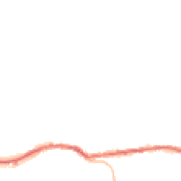 Night-time road noise heatmap for OL4 3LW