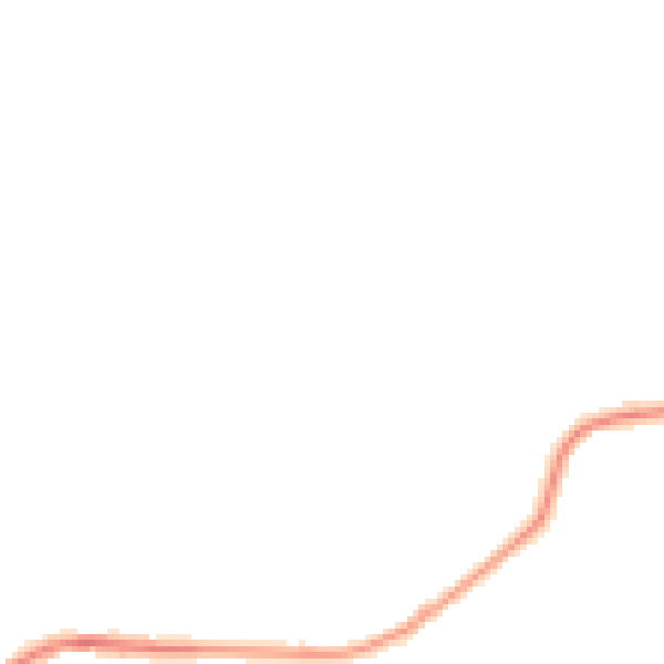 Night-time road noise heatmap for OL4 3RZ