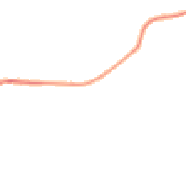 Night-time road noise heatmap for OL4 4AF