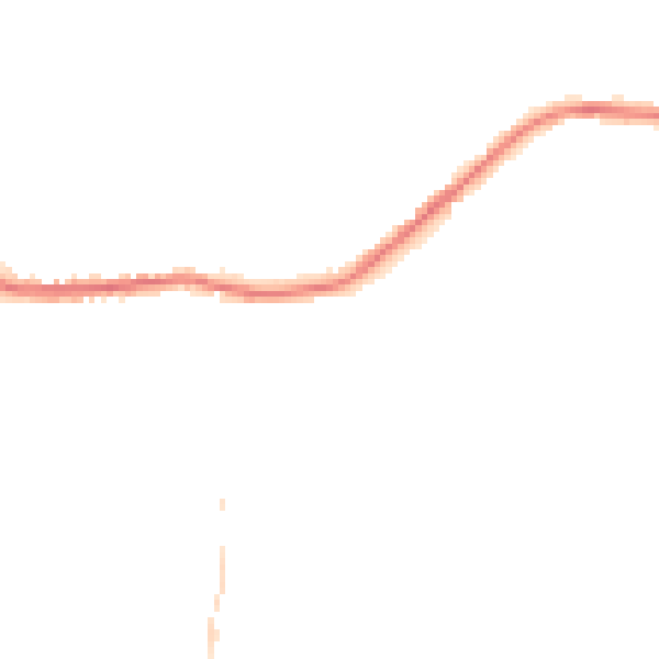 Night-time road noise heatmap for OL4 4BB