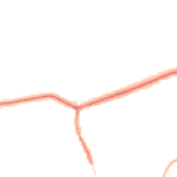 Night-time road noise heatmap for OL4 4DY