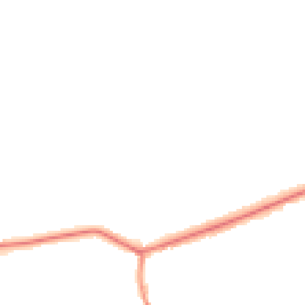 Night-time road noise heatmap for OL4 4EF