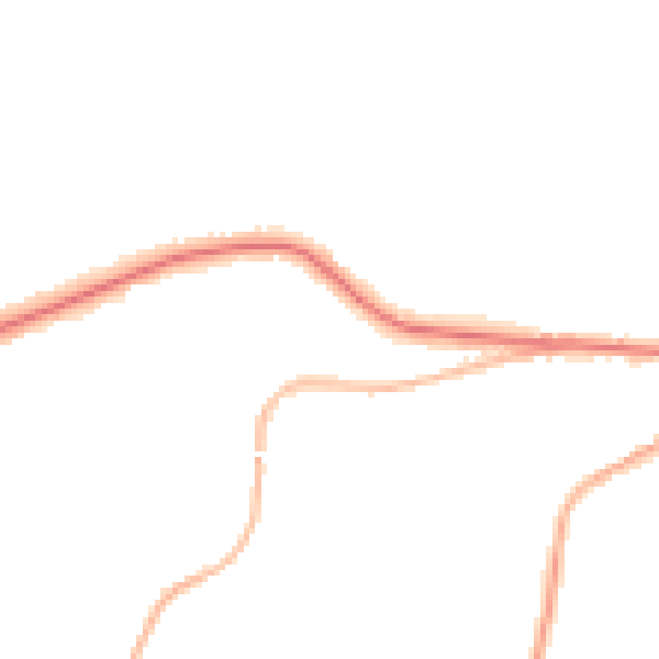 Night-time road noise heatmap for OL4 4EU