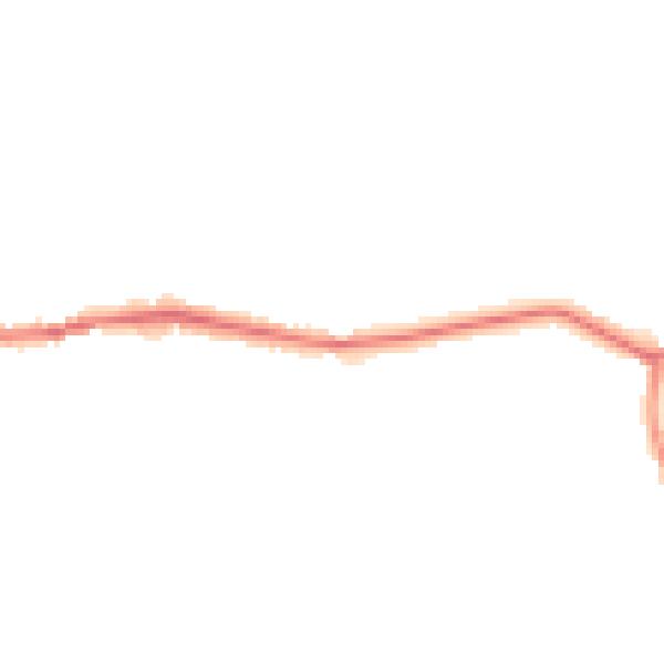 Night-time road noise heatmap for OL4 4JS