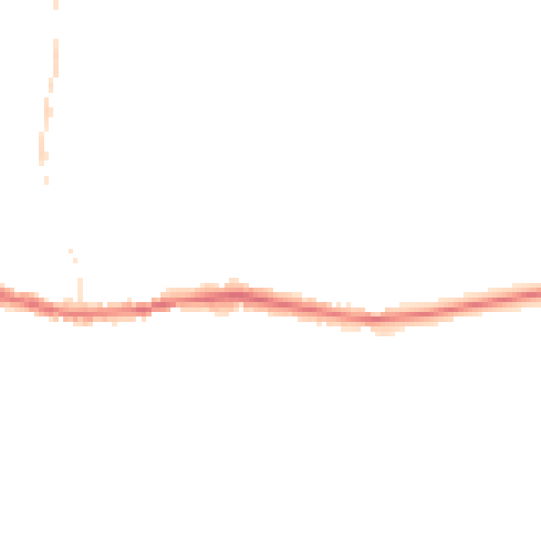 Night-time road noise heatmap for OL4 4LD