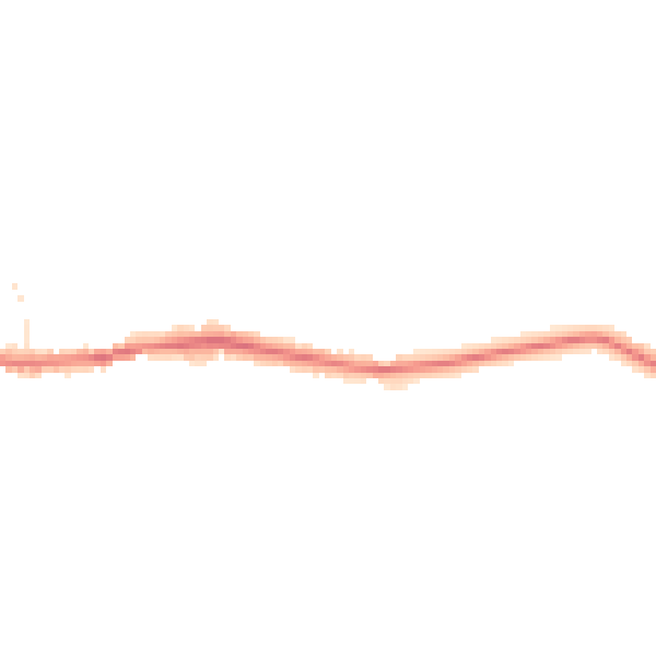 Night-time road noise heatmap for OL4 4LL