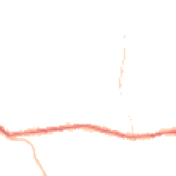 Night-time road noise heatmap for OL4 4NS
