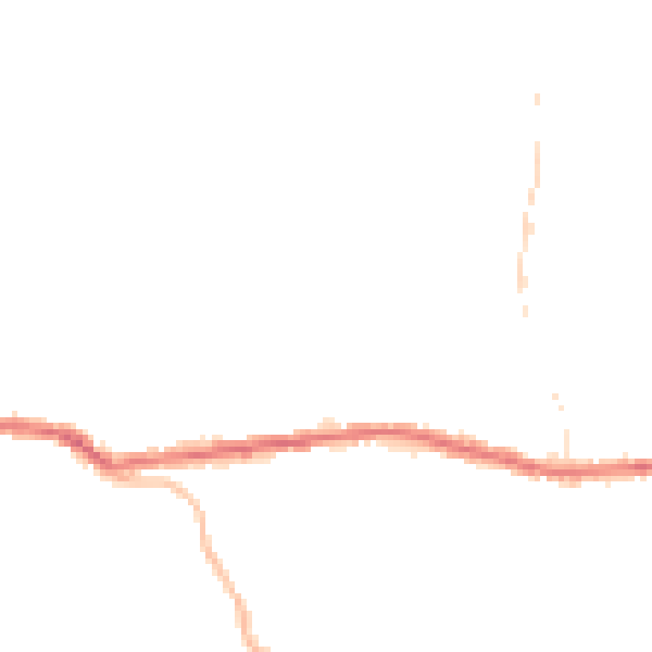 Night-time road noise heatmap for OL4 4NY