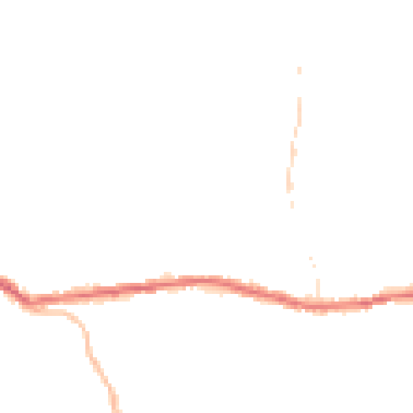 Night-time road noise heatmap for OL4 4PA