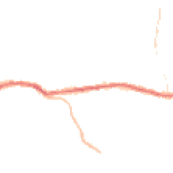 Night-time road noise heatmap for OL4 4PH