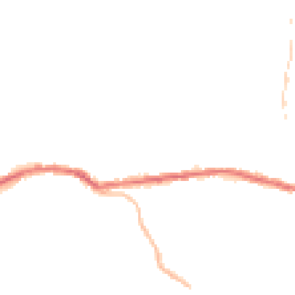 Night-time road noise heatmap for OL4 4PR