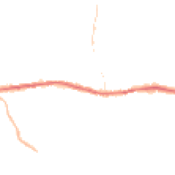 Night-time road noise heatmap for OL4 4QJ