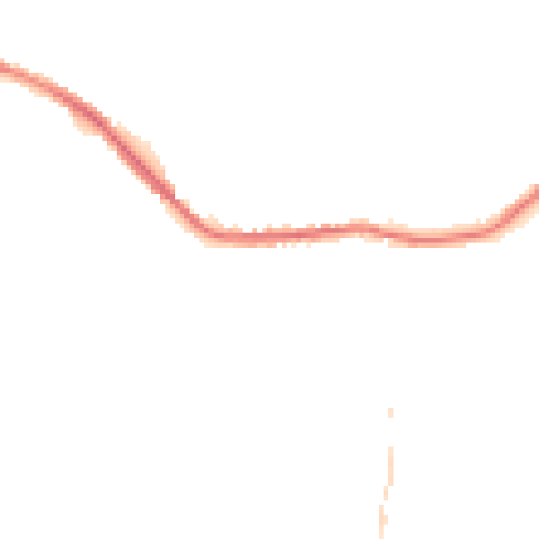 Night-time road noise heatmap for OL4 4RZ