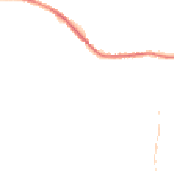 Night-time road noise heatmap for OL4 4SB