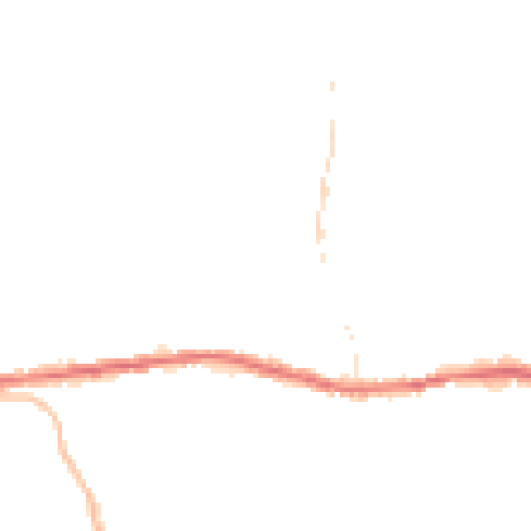Night-time road noise heatmap for OL4 4SJ