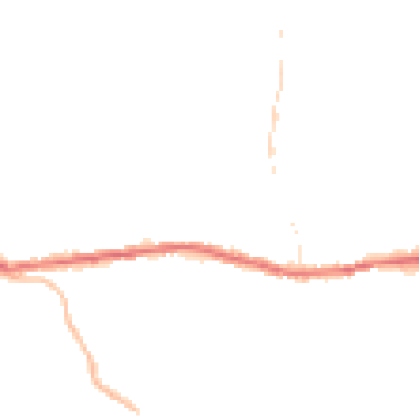 Night-time road noise heatmap for OL4 4SL