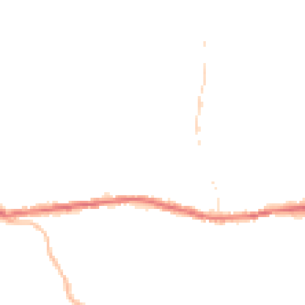 Night-time road noise heatmap for OL4 4SP