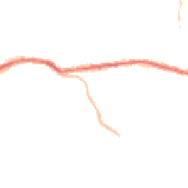 Night-time road noise heatmap for OL4 5DP