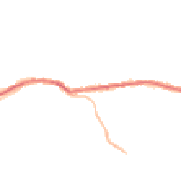 Night-time road noise heatmap for OL4 5DT