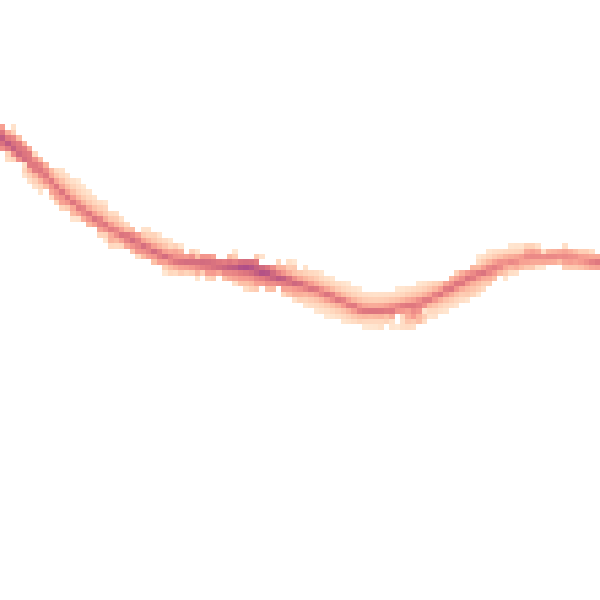 Night-time road noise heatmap for OL4 5JQ