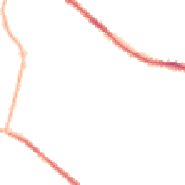 Night-time road noise heatmap for OL4 5LF