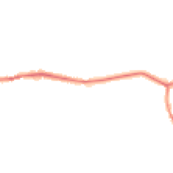 Night-time road noise heatmap for OL4 5QW