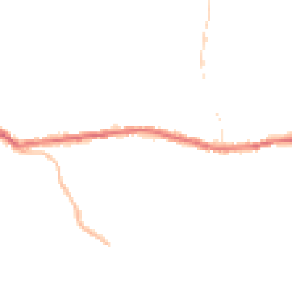 Night-time road noise heatmap for OL4 5SA