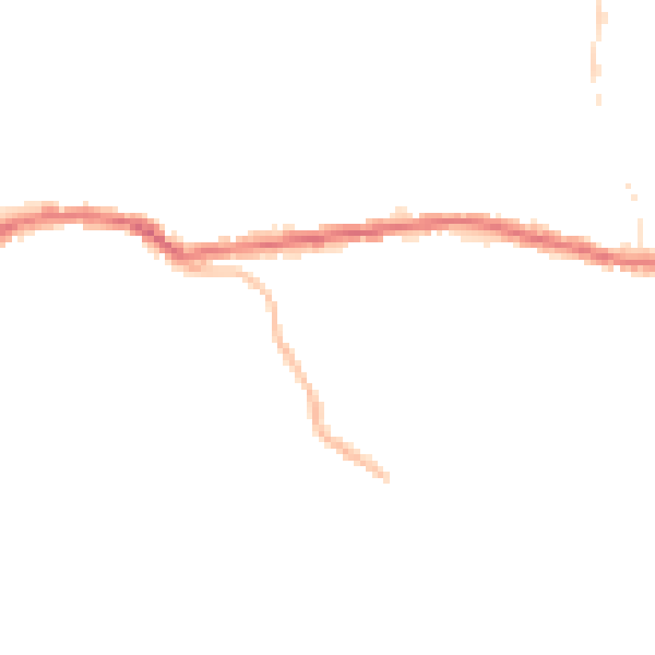 Night-time road noise heatmap for OL4 5TJ
