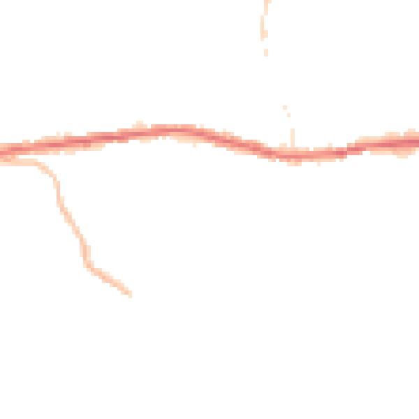Night-time road noise heatmap for OL4 5UB